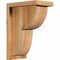 Ekena Millwork Crestline Rough Sawn Corbel w/Backplate, Western Red Cedar, 6"W x 10"D x 14"H COR06X10X14CRE01RWR - alternate 1